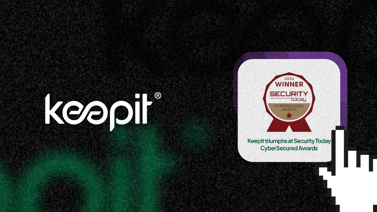 Movti celebra prêmio da Keepit em 3 categorias no CyberSecured Awards 2024